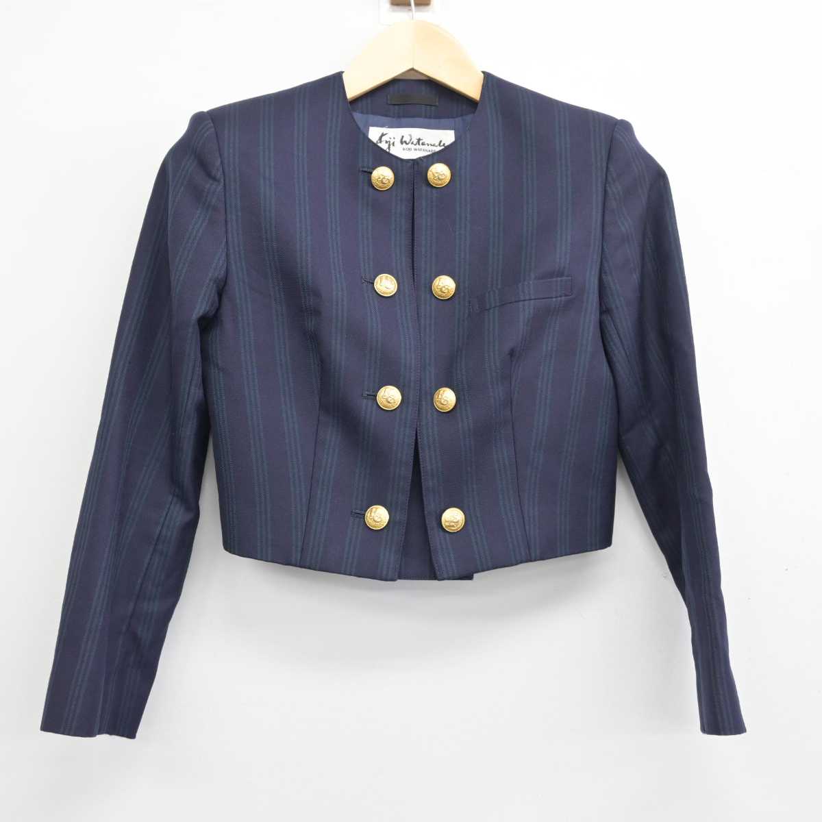 【中古】静岡県 浜松学芸中学校・高等学校 女子制服 2点 (ブレザー・スカート) sf054191