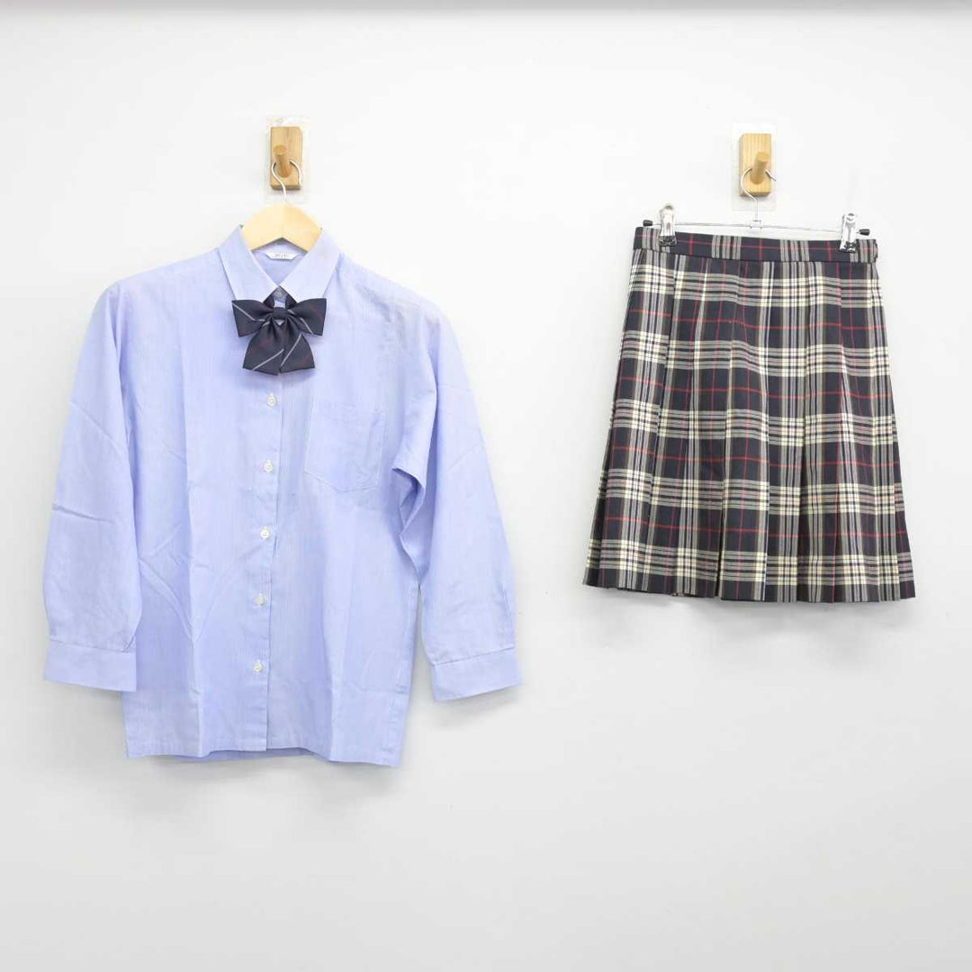 【中古】千葉県 千葉商科大学付属高等学校 女子制服 3点 (シャツ・スカート) sf054198 | 中古制服通販パレイド