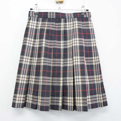 【中古】千葉県 千葉商科大学付属高等学校 女子制服 3点 (シャツ・スカート) sf054198