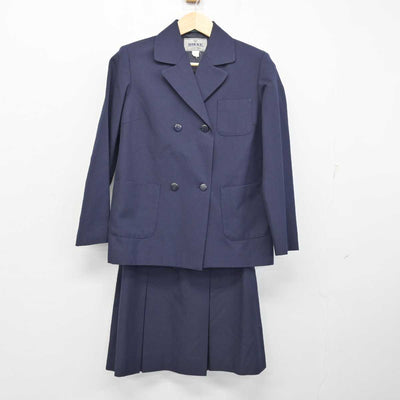 【中古】新潟県 小千谷高等学校 女子制服 2点 (ブレザー・スカート) sf054208