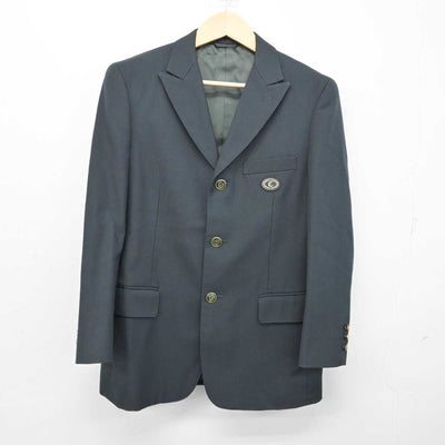 【中古】新潟県 中越高等学校 男子制服 3点 (ブレザー・ズボン) sf054210