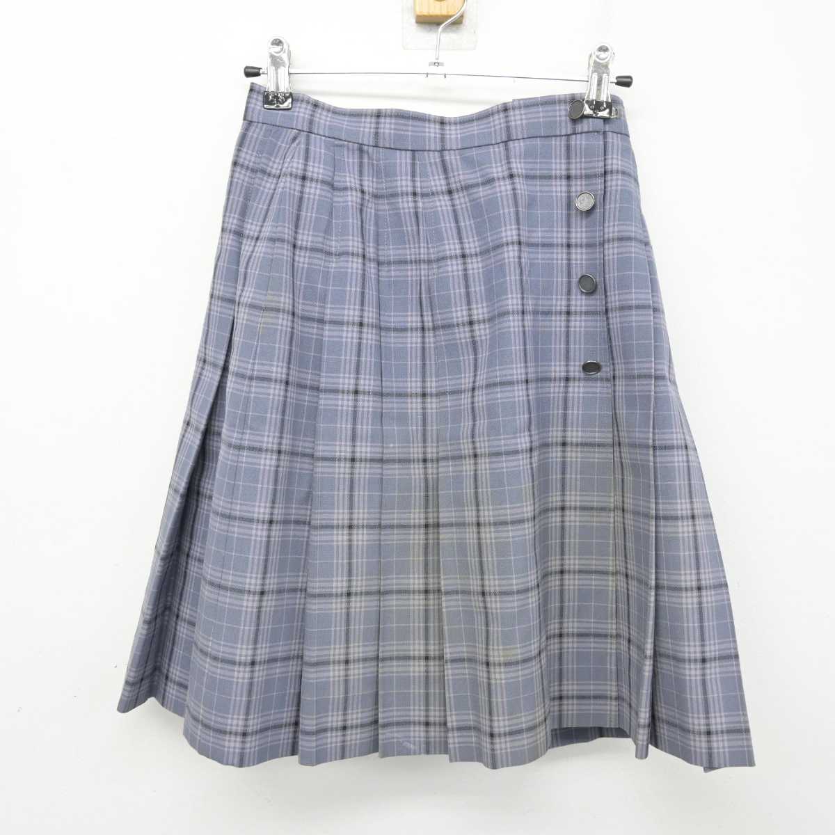 【中古】千葉県 千葉明徳高等学校/旧制服 女子制服 3点 (シャツ・スカート) sf054216