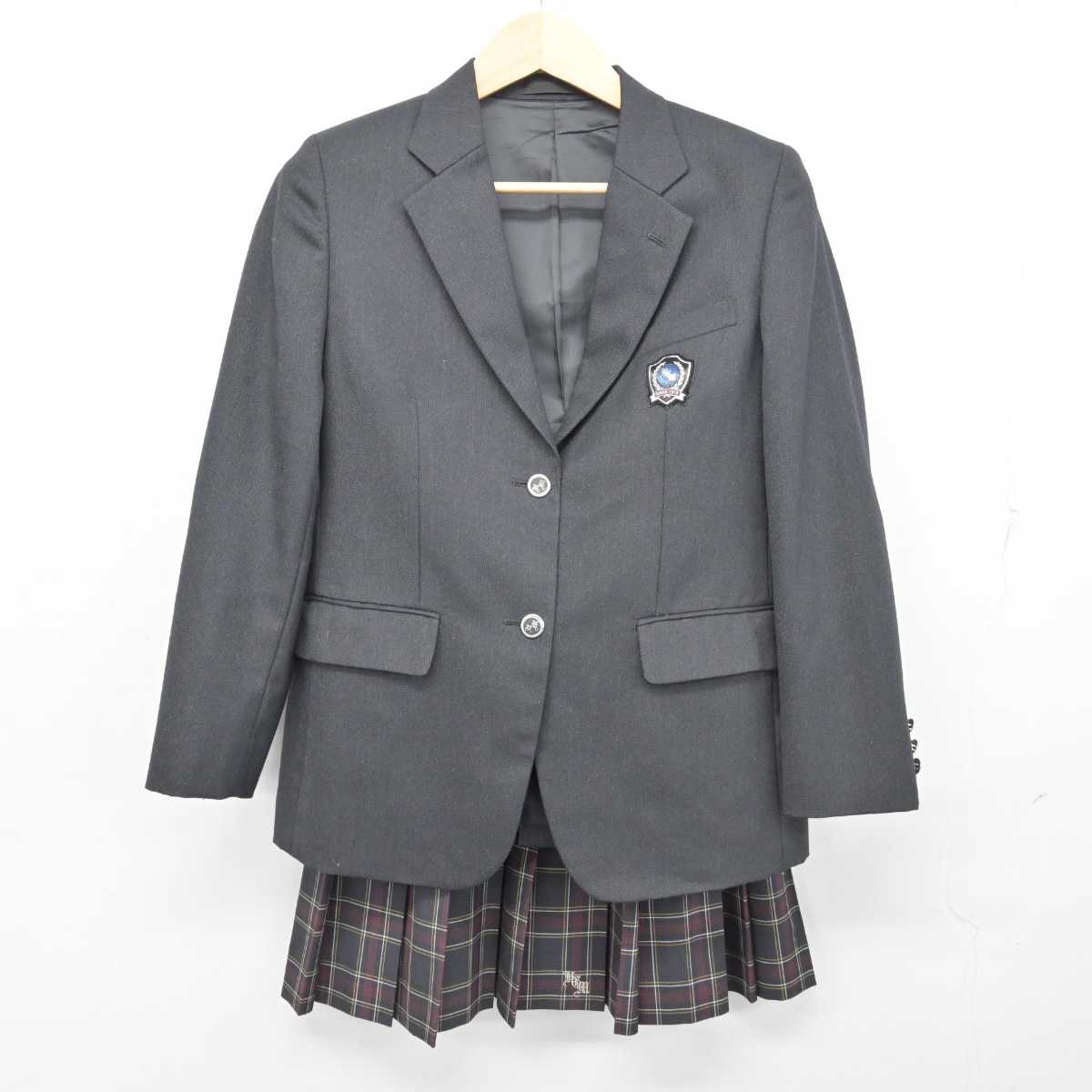 【中古】大阪府 東百舌鳥高等学校 女子制服 2点 (ブレザー・スカート) sf054240