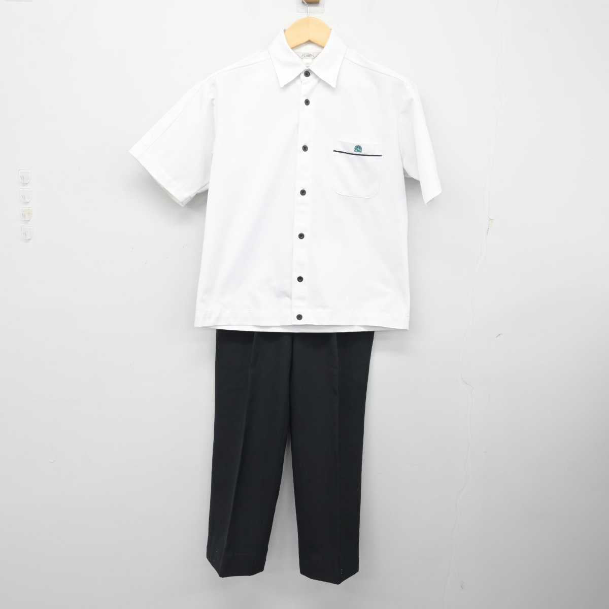 【中古】大阪府 初芝立命館高等学校 男子制服 3点 (シャツ・ズボン) sf054242