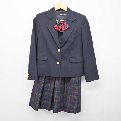 【中古】北海道 北陽中学校 女子制服 3点 (ブレザー・スカート) sf054244