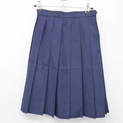 【中古】福島県 福島西高等学校 女子制服 2点 (シャツ・スカート) sf054262