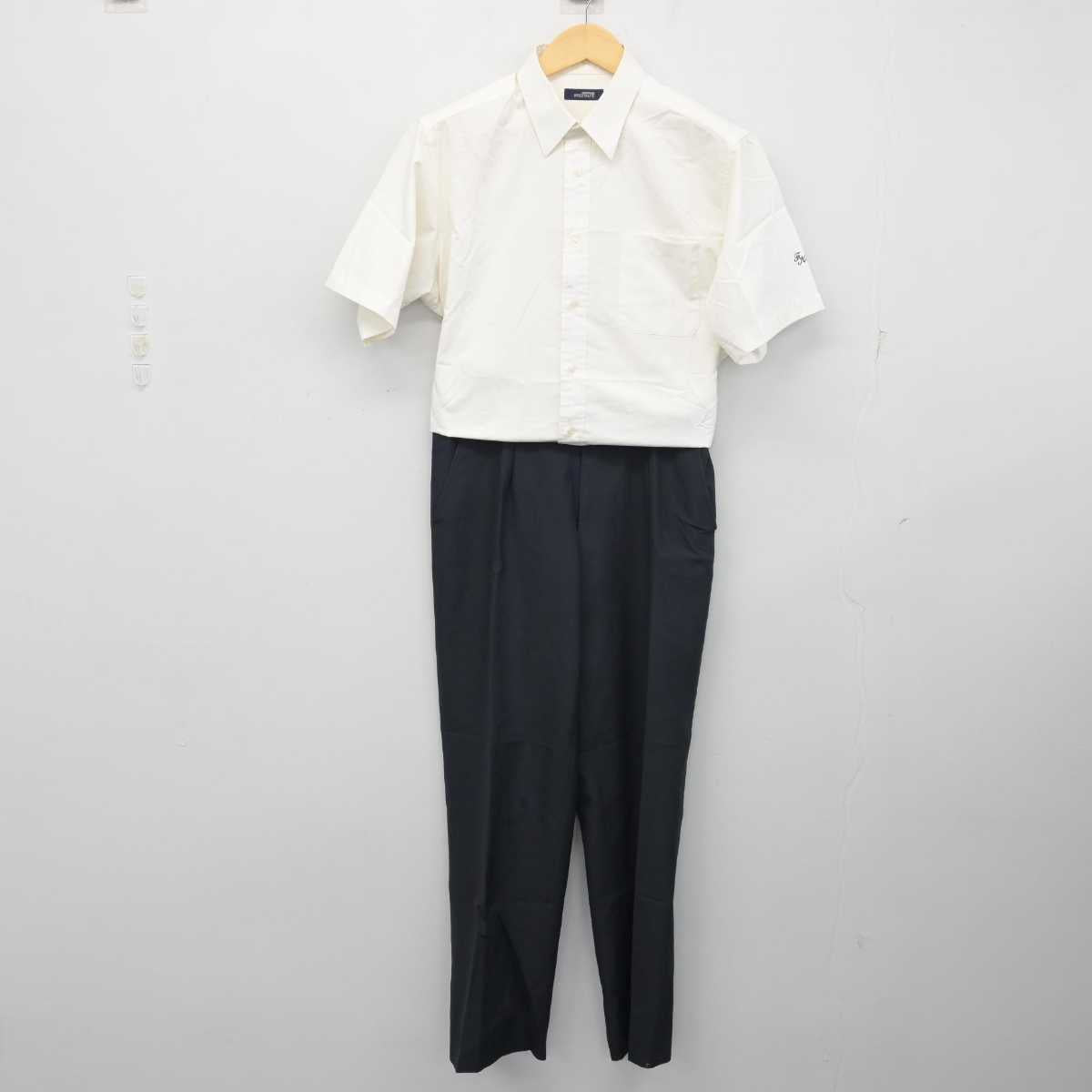 【中古】福島県 福島北高等学校 男子制服 3点 (シャツ・シャツ・ズボン) sf054264