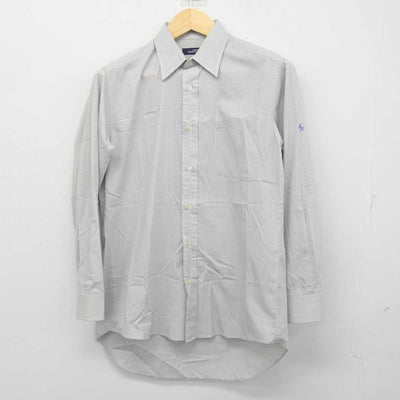 【中古】福島県 福島北高等学校 男子制服 2点 (ニット・シャツ) sf054265