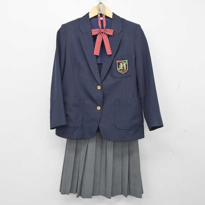 【中古】兵庫県 兵庫教育大学附属中学校 女子制服 3点 (ブレザー・スカート) sf054269