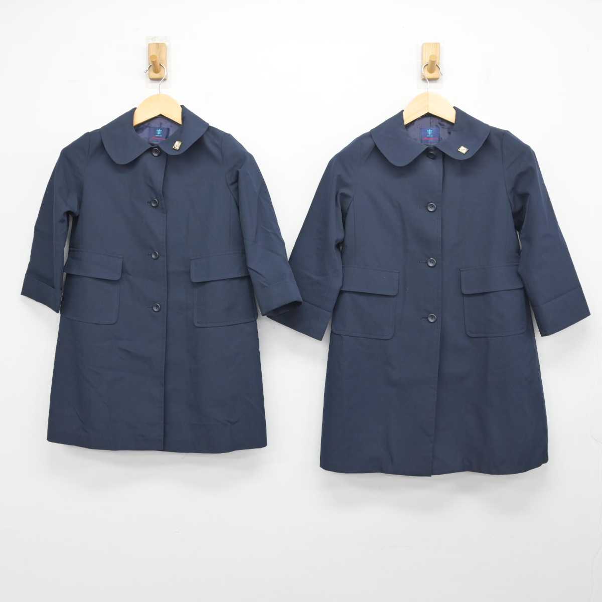 【中古】神奈川県 湘南白百合学園小学校 女子制服 2点 (コート) sf054287