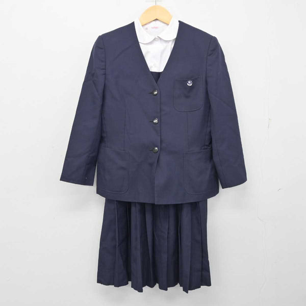 中古】神奈川県 茅ヶ崎市立第一中学校 女子制服 4点 (ブレザー・シャツ・ジャンパースカート) sf054289 | 中古制服通販パレイド