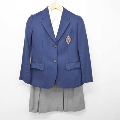 【中古】東京都 香蘭女学校中等科・高等科 女子制服 3点 (ブレザー・シャツ・スカート) sf054329