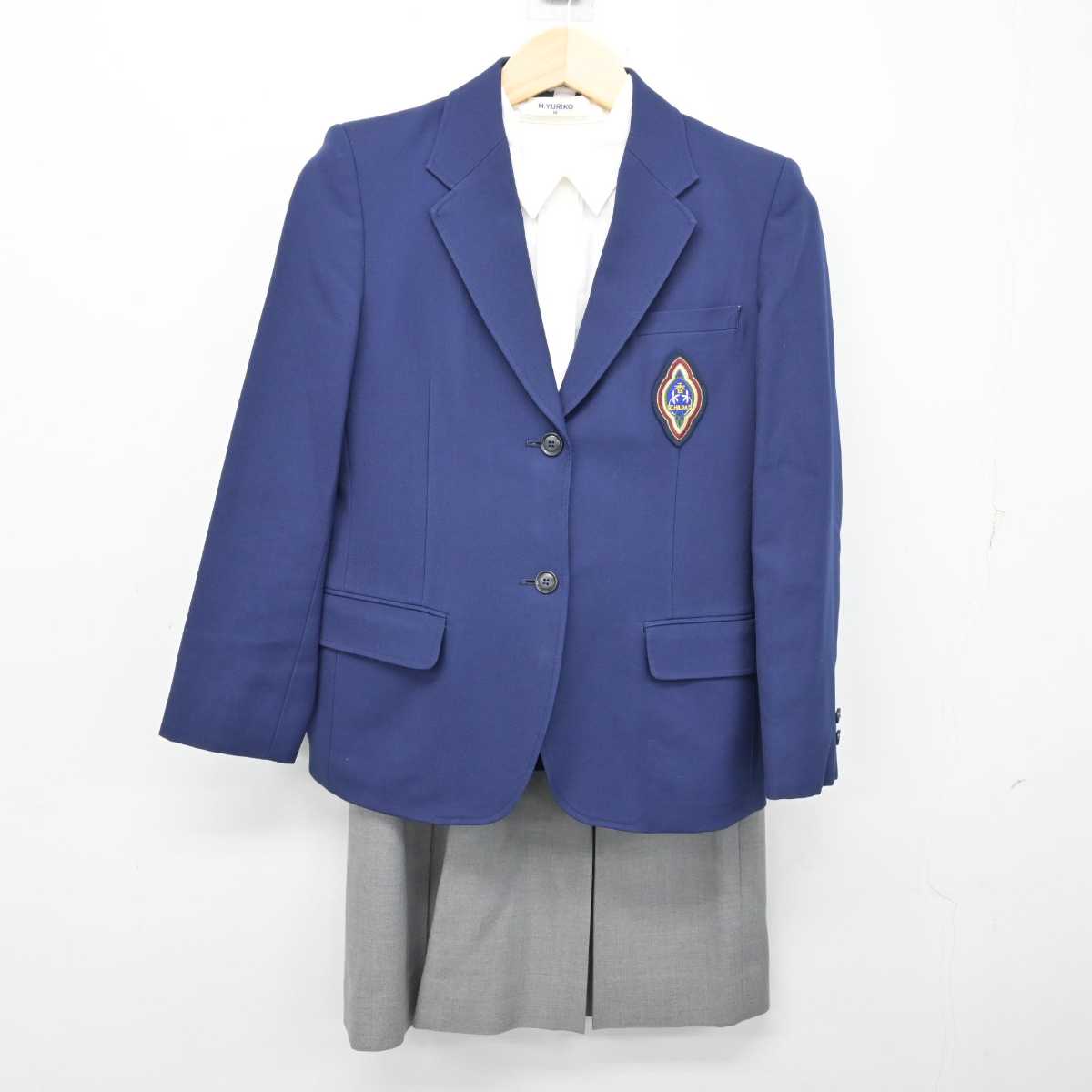 【中古】東京都 香蘭女学校中等科・高等科 女子制服 3点 (ブレザー・シャツ・スカート) sf054330