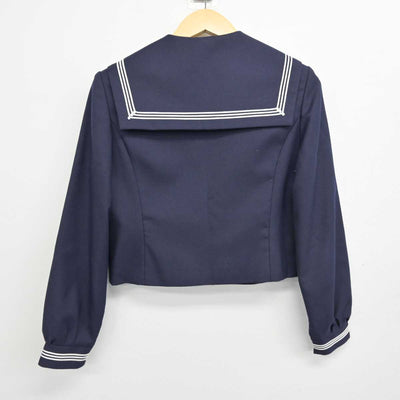 【中古】秋田県 秋田東中学校 女子制服 2点 (セーラー服・スカート) sf054361