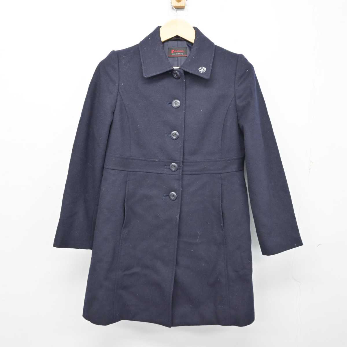 【中古】高知県 土佐女子中学高等学校 女子制服 1点 (コート) sf054366