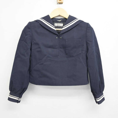 【中古】高知県 土佐女子中学高等学校 女子制服 2点 (セーラー服・セーラー服) sf054368