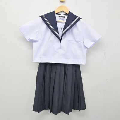 【中古】愛知県 東海南高等学校 女子制服 3点 (セーラー服・スカート) sf054386