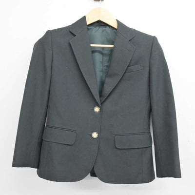 【中古】北海道 伏見中学校 女子制服 3点 (ブレザー・ベスト・スカート) sf054394