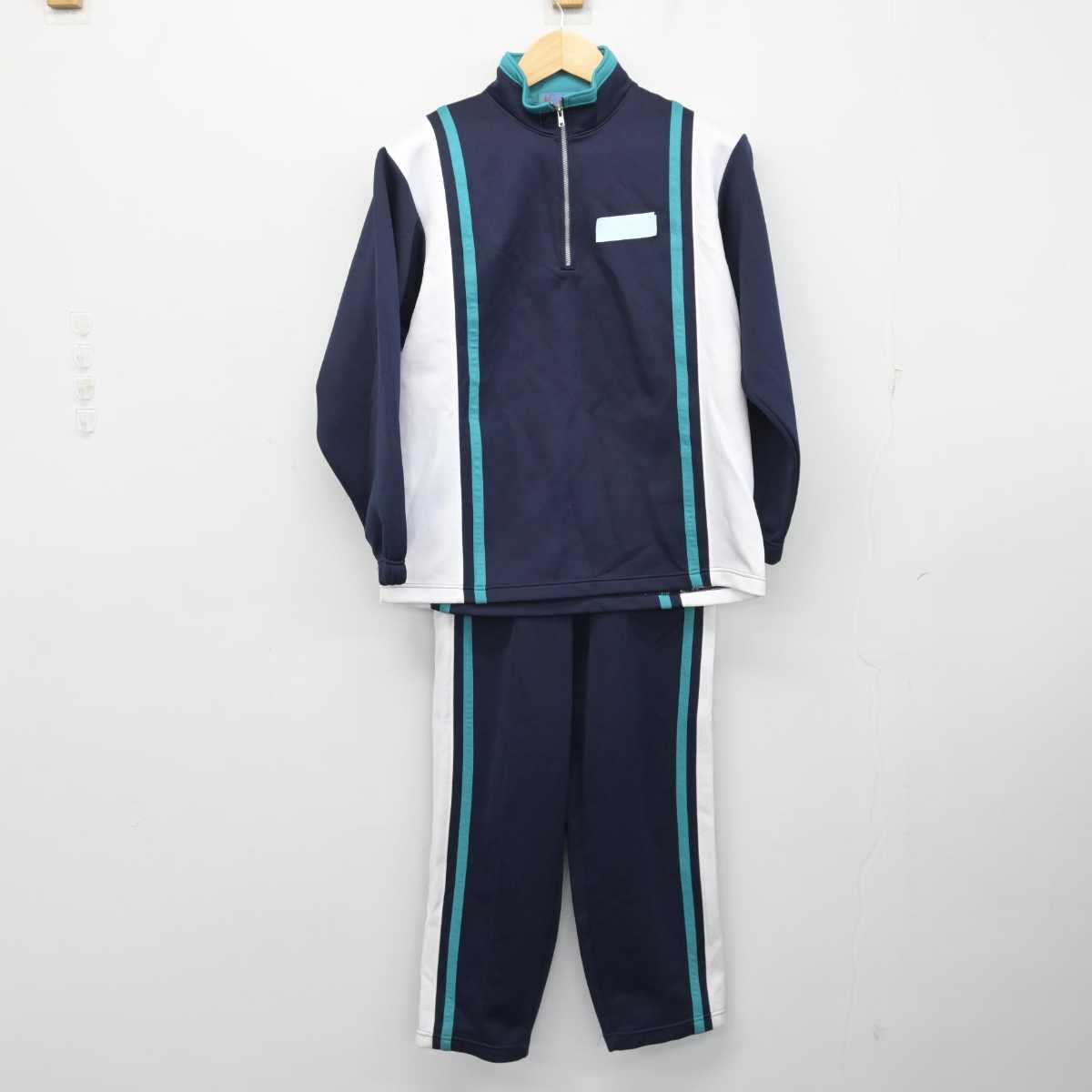 【中古】千葉県 土気高等学校 女子制服 2点 (ジャージ 上・ジャージ 下) sf054408