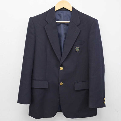 【中古】千葉県 市原緑高等学校 男子制服 4点 (ブレザー・ズボン) sf054410