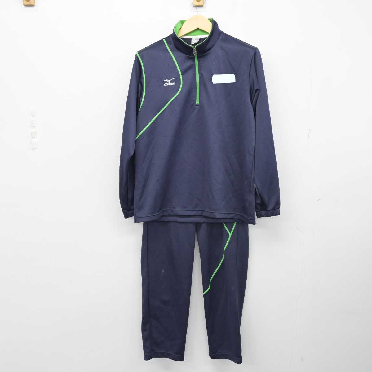 【中古】千葉県 市原緑高等学校 男子制服 2点 (ジャージ 上・ジャージ 下) sf054411