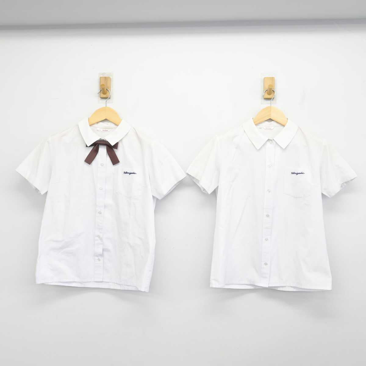 【中古】兵庫県 雲雀丘学園高等学校 女子制服 4点 (シャツ・スカート) sf054425