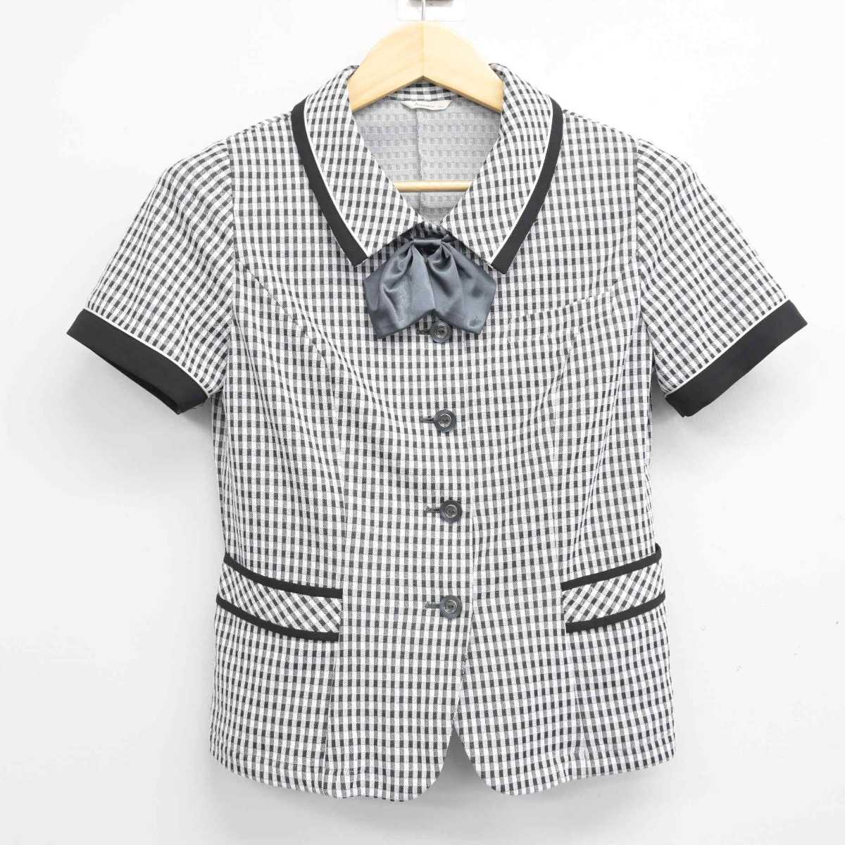 【中古】 事務服 女子制服 3点 (シャツ・スカート) sf054441