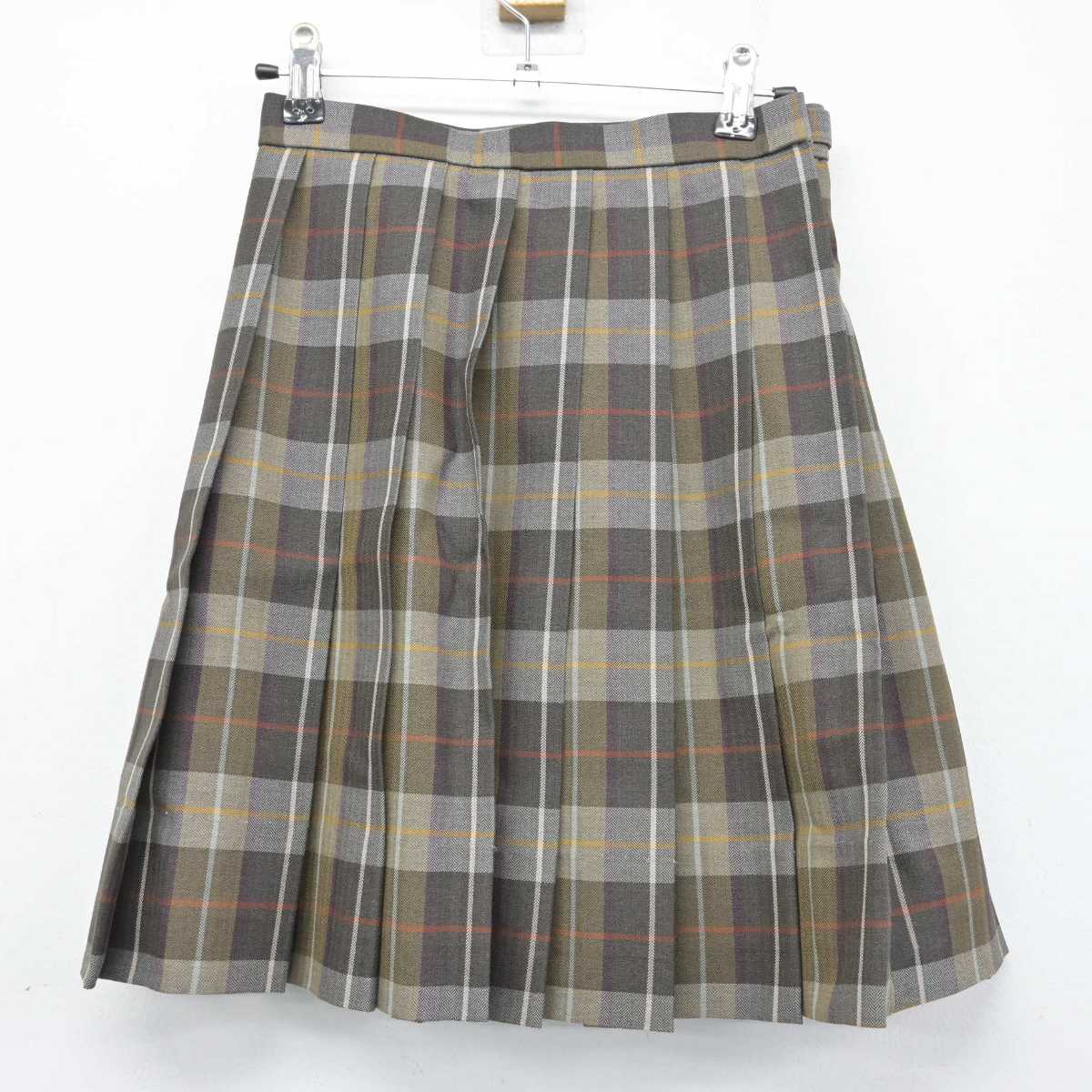 【中古】神奈川県 洗足学園中学高等学校 女子制服 3点 (ニット・スカート) sf054447