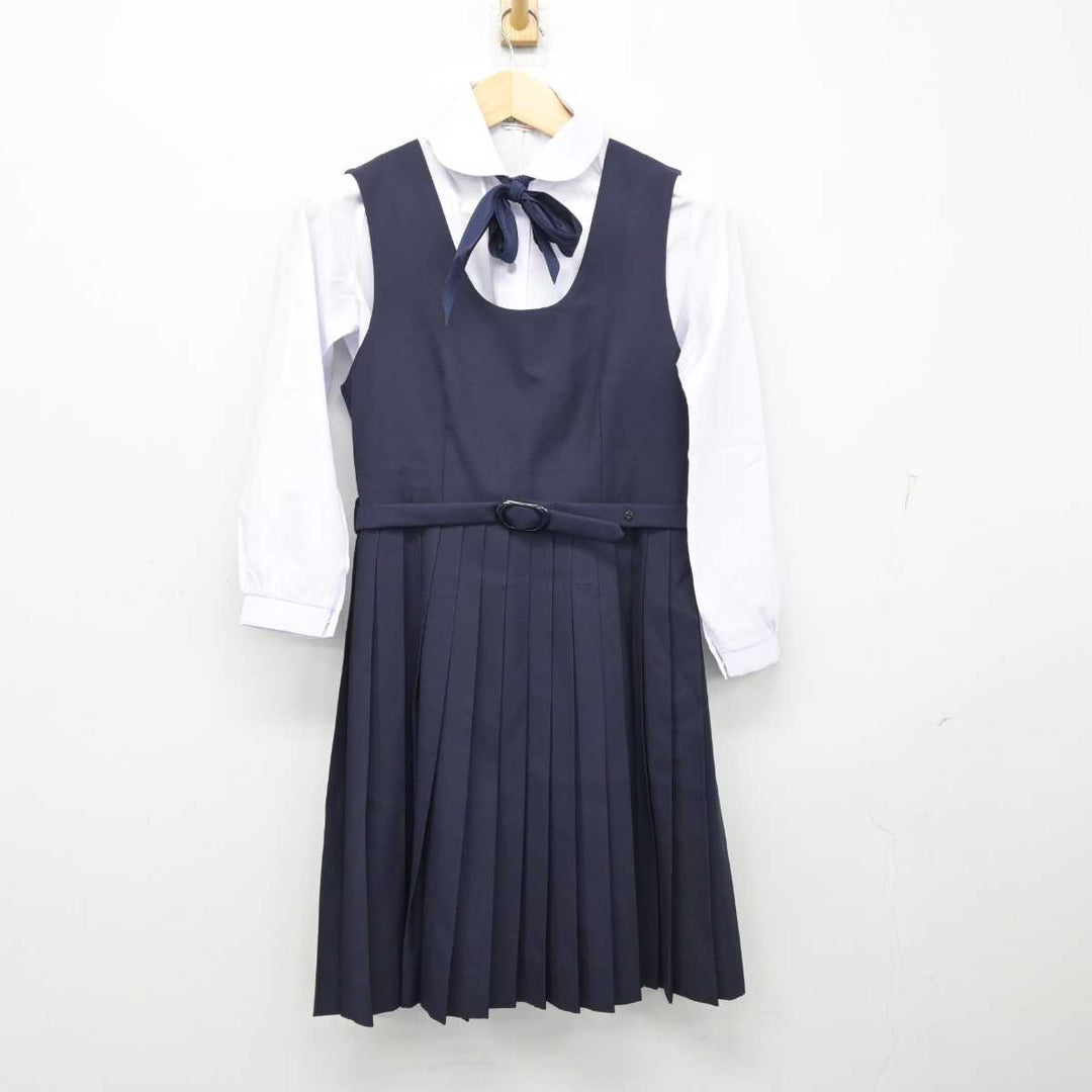 【中古】愛知県 椙山女学園高等学校 女子制服 4点 (ブレザー・シャツ・ジャンパースカート) sf054450 | 中古制服通販パレイド