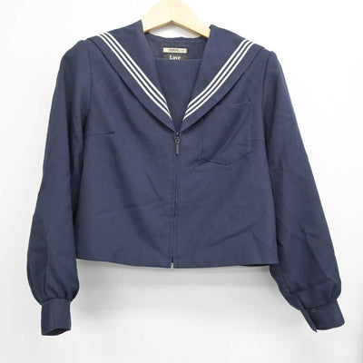 【中古】愛知県 あま市立美和中学校 女子制服 2点 (セーラー服・スカート) sf054465