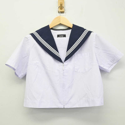 【中古】愛知県 あま市立美和中学校 女子制服 2点 (セーラー服) sf054467