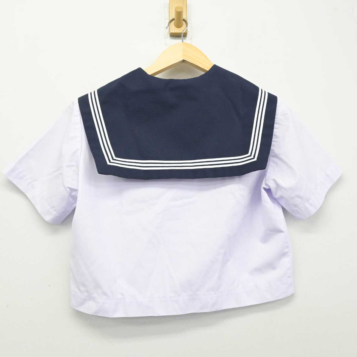 【中古】愛知県 あま市立美和中学校 女子制服 2点 (セーラー服) sf054467