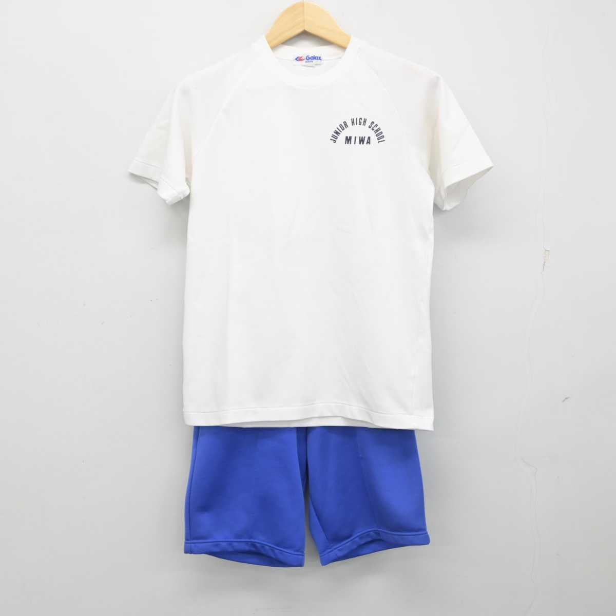 【中古】愛知県 あま市立美和中学校 女子制服 2点 (体操服 上・体操服 下) sf054472