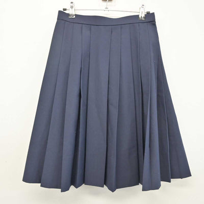 【中古】神奈川県 湘洋中学校 女子制服 3点 (ベスト・スカート) sf054484