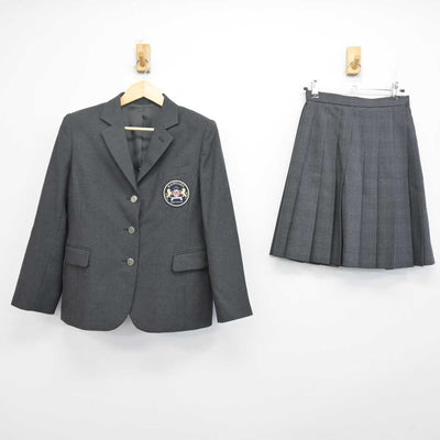 【中古】千葉県 わせがく高等学校 女子制服 2点 (ブレザー・スカート) sf054485