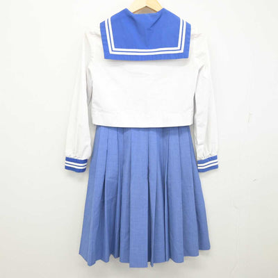 【中古】熊本県 出水中学校 女子制服 2点 (セーラー服・スカート) sf054488