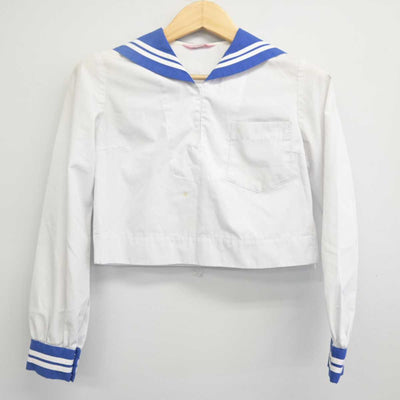 【中古】熊本県 出水中学校 女子制服 2点 (セーラー服・スカート) sf054488