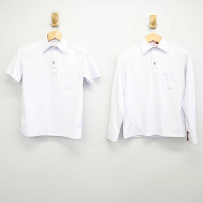 【中古】大阪府 平田中学校 女子制服 2点 (シャツ) sf054495