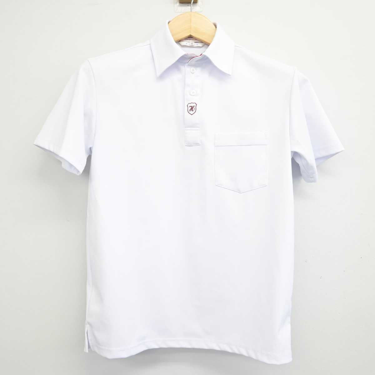 【中古】大阪府 平田中学校 女子制服 2点 (シャツ) sf054495