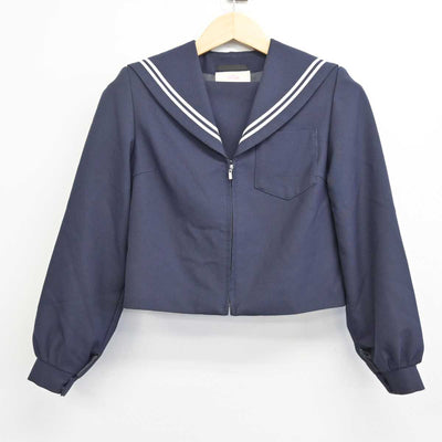 【中古】愛知県 佐屋中学校 女子制服 2点 (セーラー服・スカート) sf054496