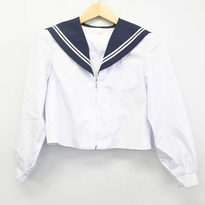 【中古】愛知県 佐屋中学校 女子制服 2点 (セーラー服) sf054498