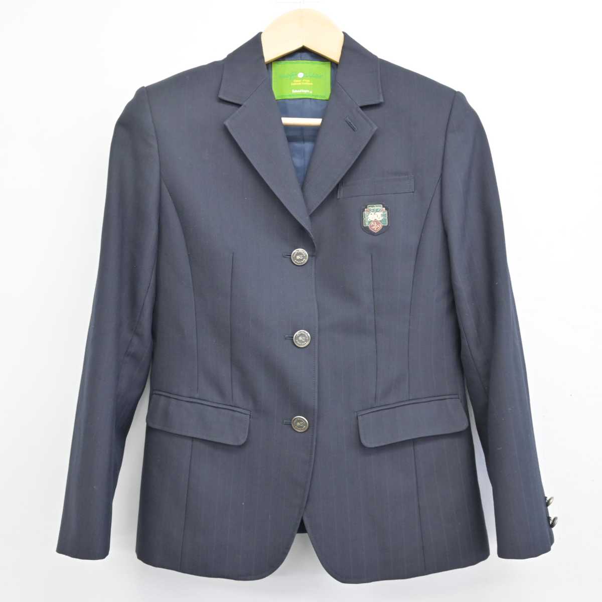 【中古】北海道 北海道札幌月寒高等学校 女子制服 3点 (ブレザー・スカート) sf054501