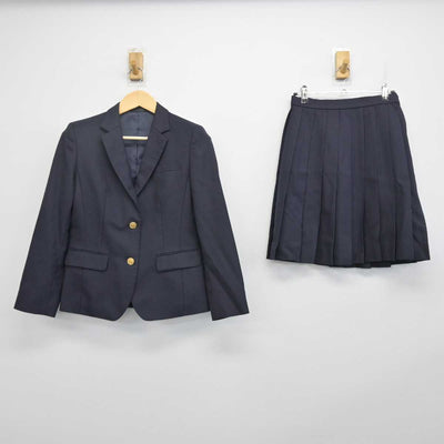 【中古】神奈川県 湘南高等学校 女子制服 4点 (ブレザー・スカート) sf054503