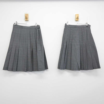 【中古】神奈川県 谷本中学校 女子制服 4点 (ブレザー・スカート) sf054506