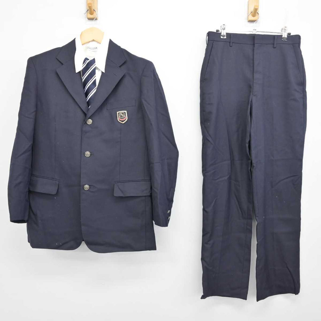 【中古】北海道 札幌静修高等学校 男子制服 4点 (ブレザー・シャツ・ズボン) sf054515 | 中古制服通販パレイド