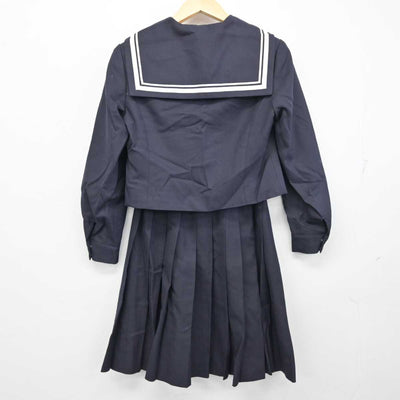 【中古】北海道 札幌静修高等学校 女子制服 4点 (セーラー服・スカート) sf054517