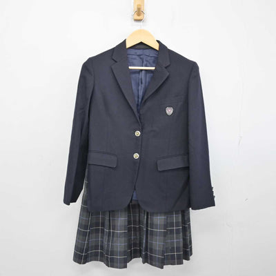 【中古】大阪府 学校法人淀之水学院昇陽高等学校 女子制服 3点 (ブレザー・スカート) sf054531