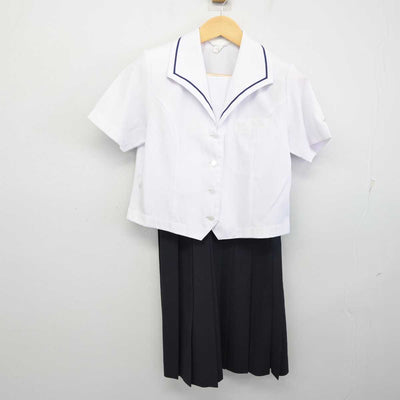 【中古】静岡県 三島南高等学校 女子制服 3点 (シャツ・スカート) sf054535