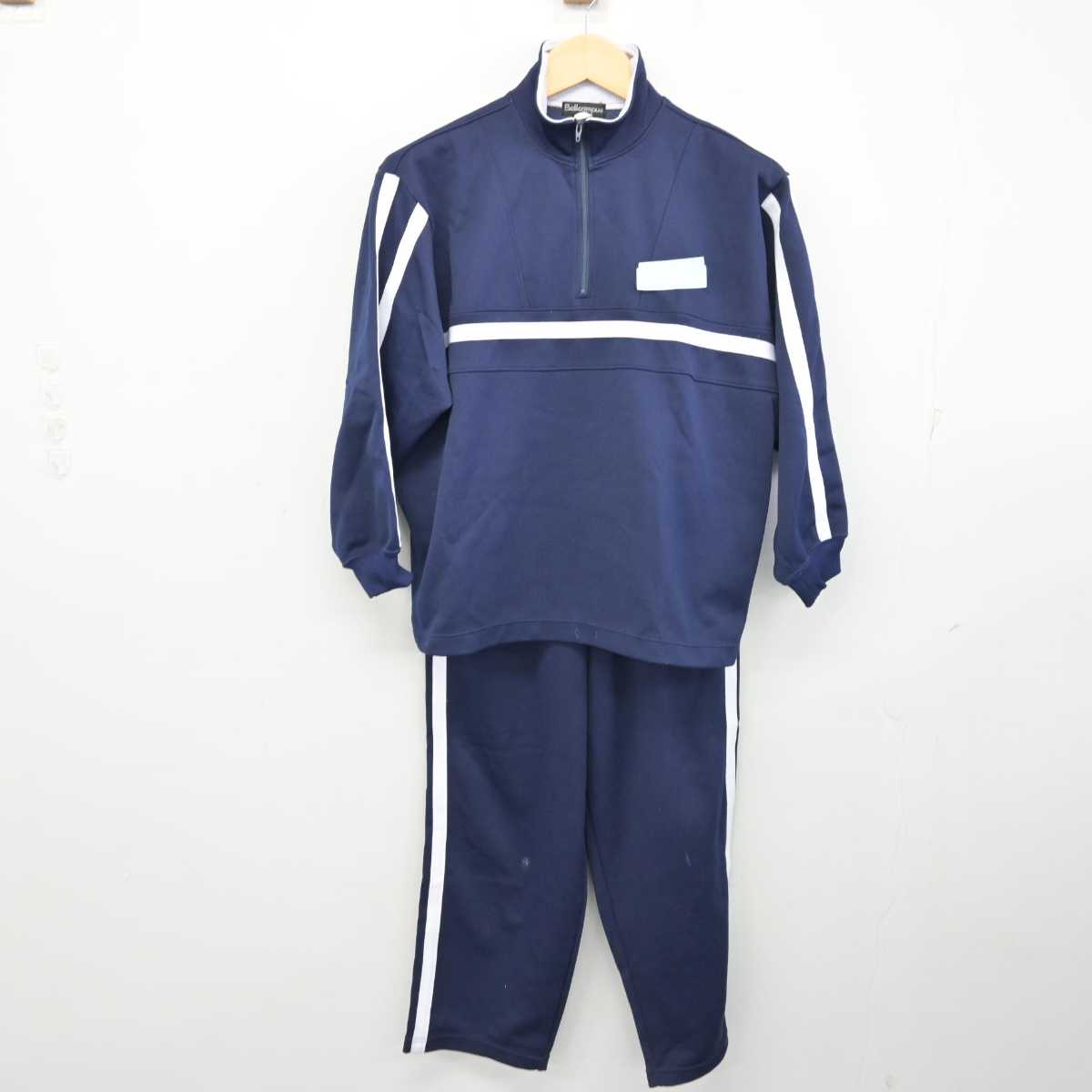 【中古】兵庫県 園田学園高等学校 女子制服 2点 (ジャージ 上・ジャージ 下) sf054550