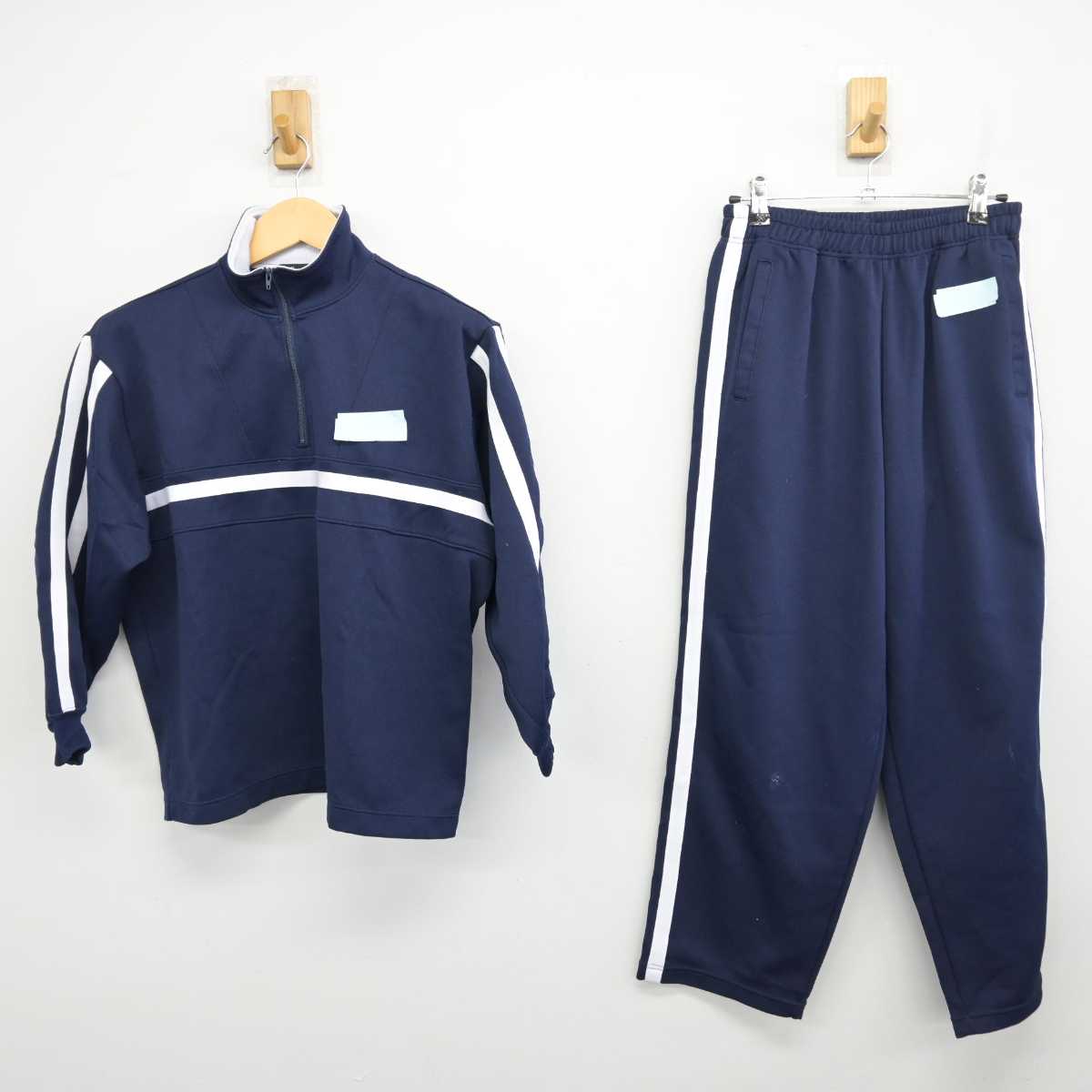 【中古】兵庫県 園田学園高等学校 女子制服 2点 (ジャージ 上・ジャージ 下) sf054550